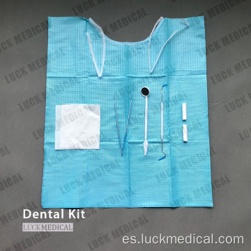 Kit dental desechable para curar los dientes